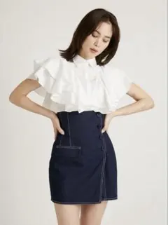 ✨セール✨　SNIDEL スナイデル ハイウエストキュロットショートパンツ 1