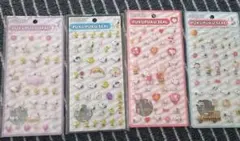 PEANUTS PUKUPUKU　スヌーピー SEAL シールセット ４シート