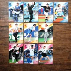 10枚 BBM 始球式 カード セット