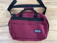 90'sビンテージOUTDOOR PRODUCTS ショルダーバッグバーガンディのサムネイル