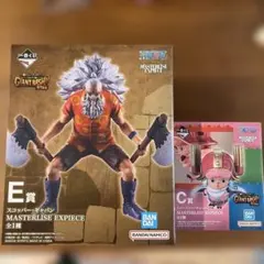 ワンピース 一番くじ C賞 チョッパー E賞 スコッパー・ギャバン 2点