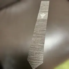 アルテサニアArtesania Peruvian ブラウン ストライプ ネクタイ