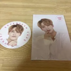 SEVENTEEN Cafe ジョンハン コースターセット - メルカリ