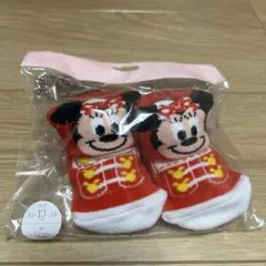 ミニーマウス ベビー靴下 12-14cm