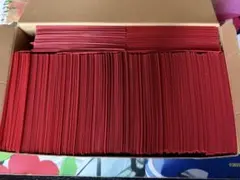 晴れる屋ノーブランドマットスリーブレッド 約750枚セット