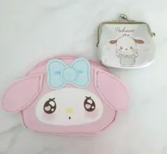 最終価格　サンリオ　マイメロディー　ポチャッコ　小物入れ　小銭入れ　2点セット