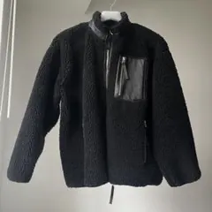 BEAMS LIGHTS シープレザー ボア フリース ジャケット