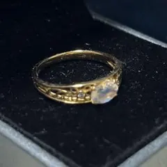 K18 リング 花モチーフ 2025年最新】k18 フラワーモチーフ ダイヤモンドリングの人気