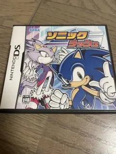 ソニック ラッシュ 説明書あり DS
