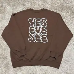 yeseyesee スウェット　Sサイズ　トレーナー　ブラウン　寺西拓人