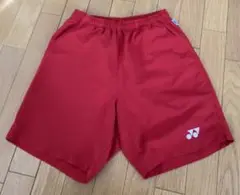 YONEX ヨネックス ショートパンツ 赤　Sサイズ
