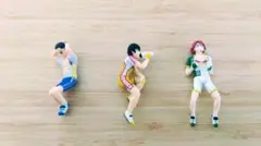 弱虫ペダル/コップのフチに引っかけられるミニフィギュア(3体セット)
