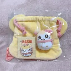 ハム太郎 マフラーちゃん ダイカット 巾着 缶バッジ ドンキ キーホルダー