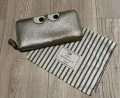 ANYA HINDMARCH 長財布 アイズ シルバー