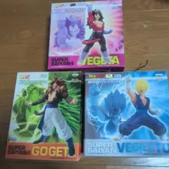 ドラゴンボール 組立式DXソフビフィギュア3体セット
