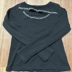 Jenni Love ブラック 長袖カットソー