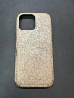 BONAVENTURA iPhoneケース レザー グレージュ 12pro - メルカリ