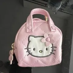 ハローキティ キルティングバッグ ピンク