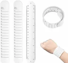 メモバンド メモ帳 3個セット　メモ 腕に巻きつけるメモ