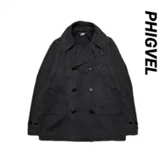 ツネオ品　phigvel ピーコート ダークネイビ size38 美品中古 ツネオ様専用品 phigvel ピーコート ダークネイビ size38 美品