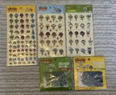 希少 ケロロ軍曹 韓国限定 シール デコキャラシール 47枚 ステッカー