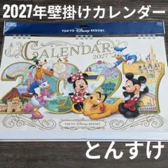 ディズニーリゾート☆2027壁掛けカレンダー2冊 - メルカリ