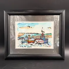 希少限定 鈴木新「ベニスの夕暮れ」額装版画 - メルカリ