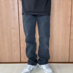 No.547/Levi's501/W30L34/ブラックジーンズ/後染め