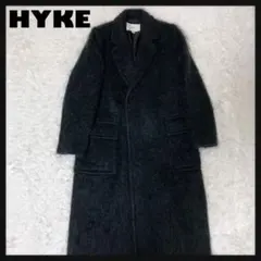 ハイク　HYKE モヘアコート　シャギーロングコート ハイク HYKE モヘアコート シャギーロングコート