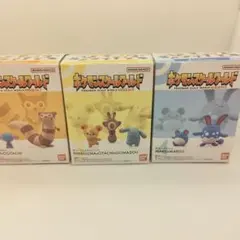 (新品)ポケモンスケールワールド ジョウト地方2 3個セット pokemon