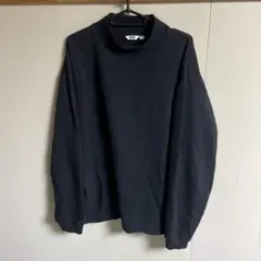 UNIQLO U モックネック プルオーバー ロンT 長袖Tシャツ ハイネック
