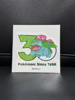 韓国 ポケモン 30周年記念 ステッカー フシギバナ - メルカリ