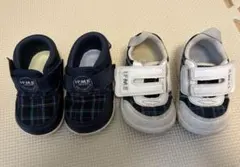 【2足セット】IFME ベビーシューズ 12.0&12.5
