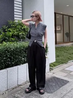 【人気完売品】RIM.ARK　リムアーク　Mix yarn rib knitのサムネイル