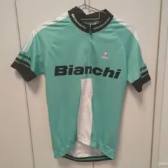 Bianchi サイクルジャージ 半袖 イタリア製 サイズSのサムネイル