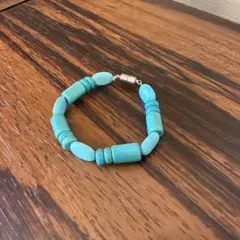ターコイズ色 ブレスレット