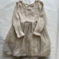 プティマイン　チュールワンピース　100