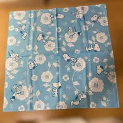 スヌーピー 花柄 バンダナ