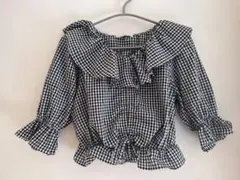 ナイスクラップ　ギンガムチェック　半袖