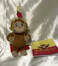 おさるのジョージ　マスコット　ぶらんこ