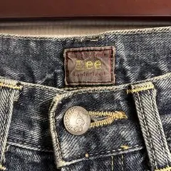 復刻 黒タグ LEE ストレートデニム 日本製 ヒゲ