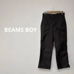 BEAMS BOY ビームスボーイ ソリッド ベイカーパンツ チャコール 1