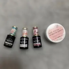 GelNail ネイルカラー 3本とリムーバーシート