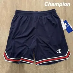 メンズ新品 Champion バスケットボールパンツ ネイビーXLのサムネイル