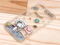 iPhoneケース スヌーピー クリア