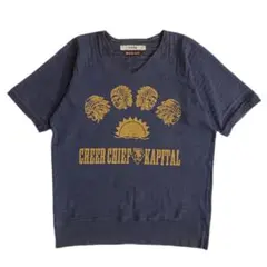 KAPITAL ダメージ加工 ヴィンテージ ネイティブ ラグラン Tシャツのサムネイル
