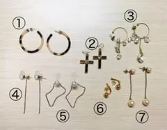 いいねが多かったピアス3点で2,100円、4点で2,400円！（その他応相談◯）