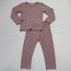 H&M 90~95cm 長袖Tシャツ レギンス セットアップ ピンク