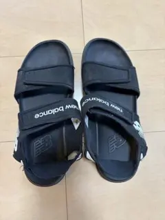 New Balance ブラック サンダル21cm