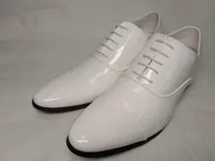 7cm UP シークレット レースアップドレスシューズ ホワイト 結婚式